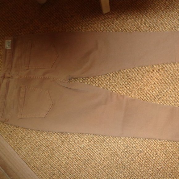 NWOT Seven 7 Pants Size 4 Honey Brown Skinny Leg Zip/Button Closure - Picture 13 of 14